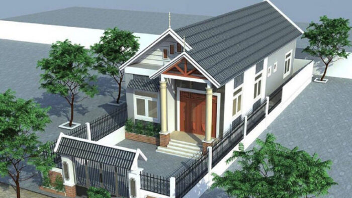 Tổng hợp 100 mẫu nhà cấp 4 đẹp nhất 2023 (kèm bản vẽ)